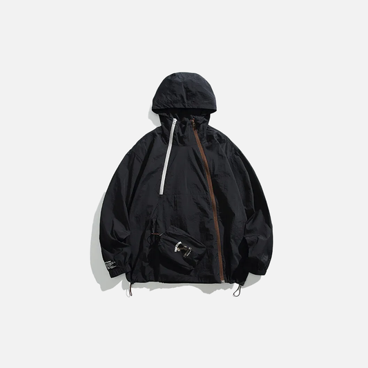 Lightweight Cityboy Zipper Windbreaker Jacket - Luxuryurbanwear