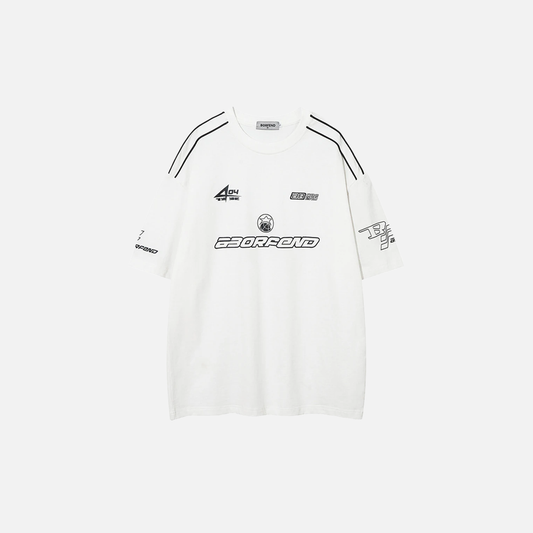 Y2K Essential Urban Hip Hop Sports Style T-Shirt - Luxuryurbanwear