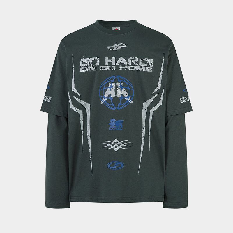 Street Slogan Design | Graphic Sweatshirt - Luxuryurbanwear