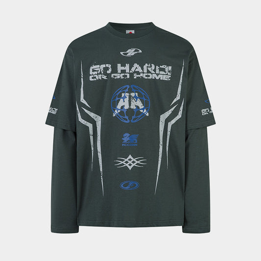 Street Slogan Design | Graphic Sweatshirt - Luxuryurbanwear