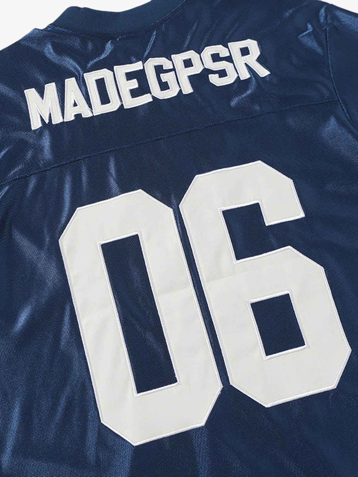 Jersey Loose Satin 06 Stitching Sports T-Shirt