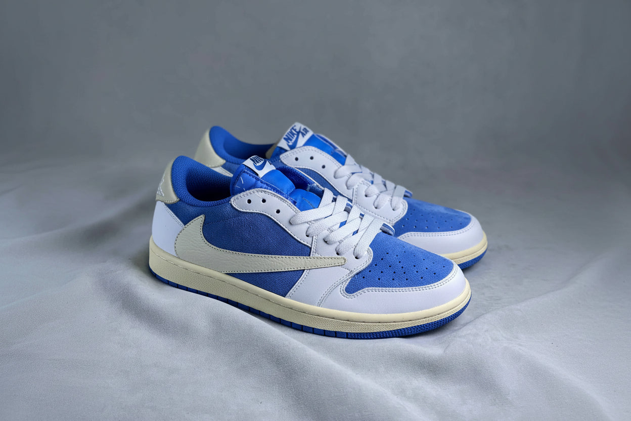 Custom Travis Scott Air Jordan 1 Low TS CQ4277 212
