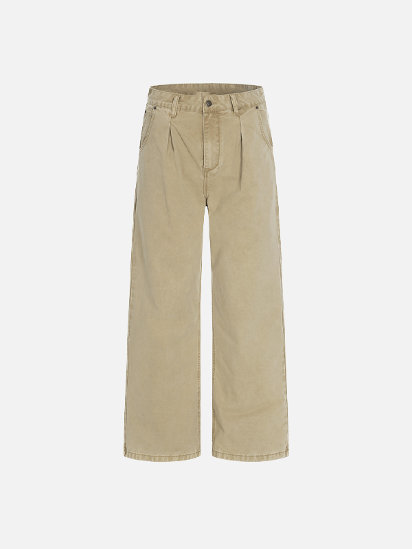 Vintage Washable Punk Old Denim Jeans - Luxuryurbanwear