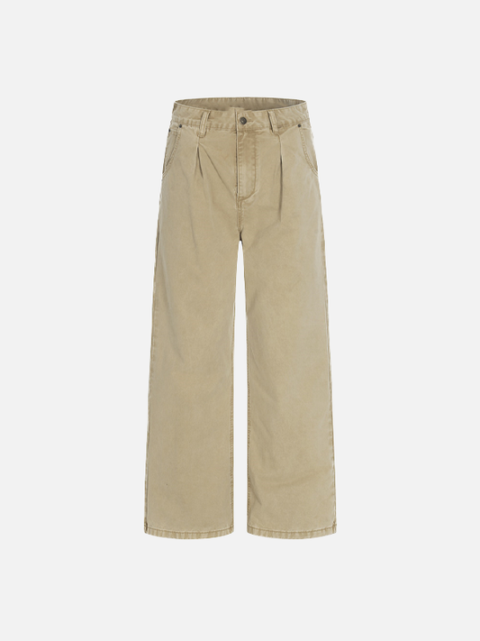 Vintage Washable Punk Old Denim Jeans - Luxuryurbanwear