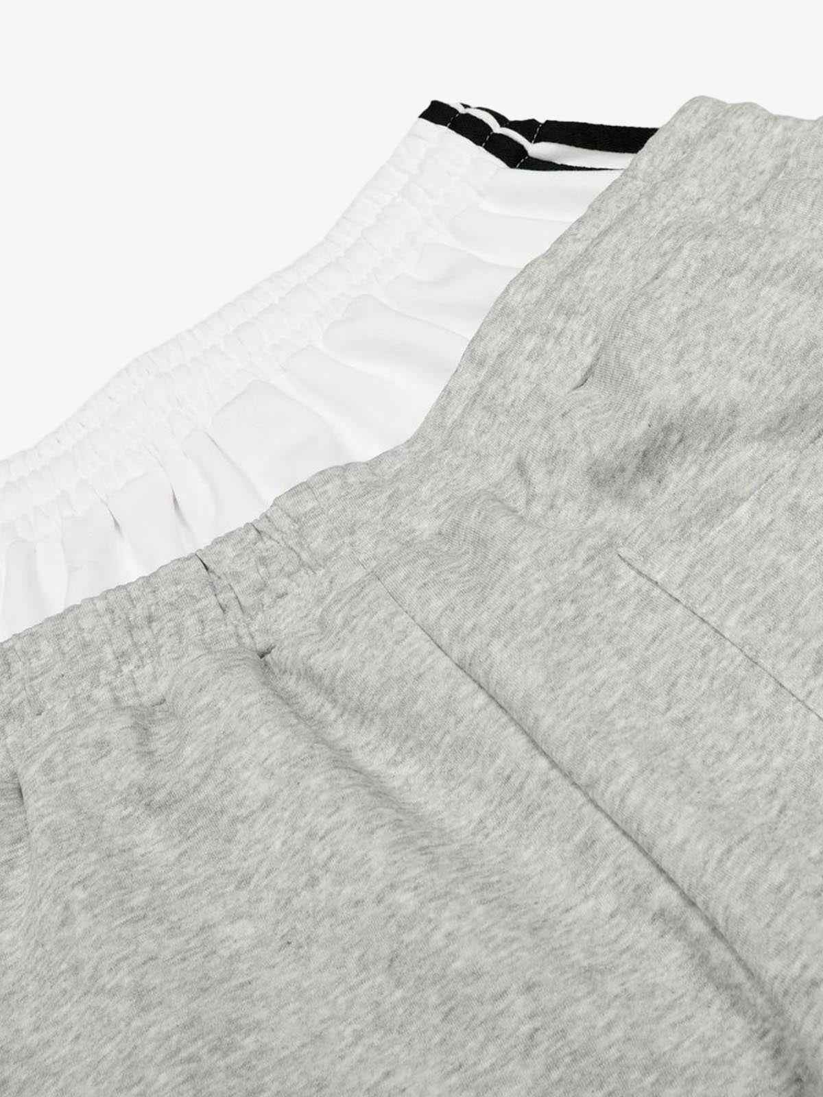 Vintage Paratrooper Layered Look Sweatpants - 2556
