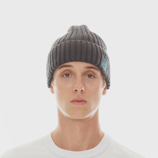 CULT OF INDIVIDUALITY Beanie Ribbed Knit