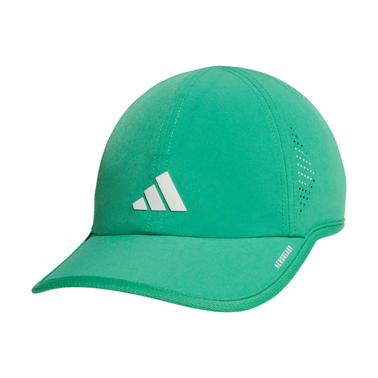 adidas Womens Superlite Hat Relaxed-fit Adjustable Workout Sports Cap Semi Court Green/White/3.0 One Size