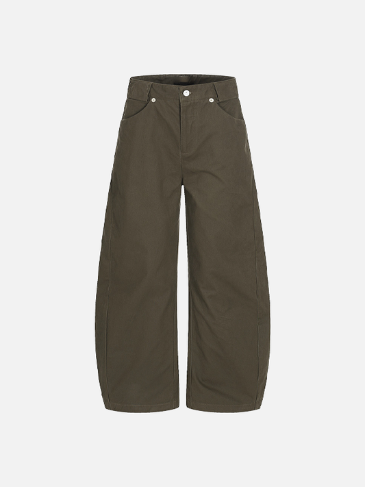 Elevated Hip Hop Urban Wide Leg Casual Pants - Luxuryurbanwear