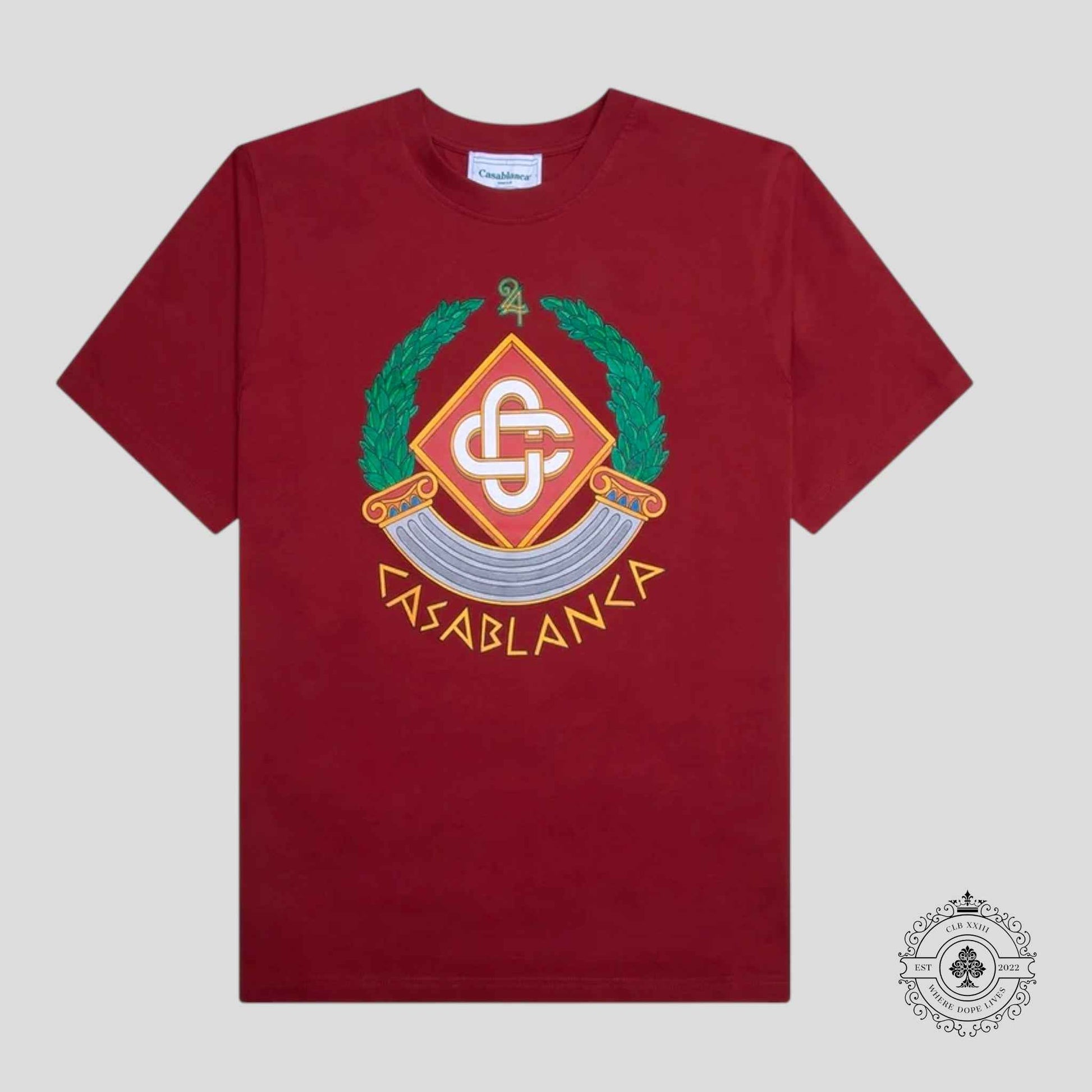 Casablanca Crest Printed Tee