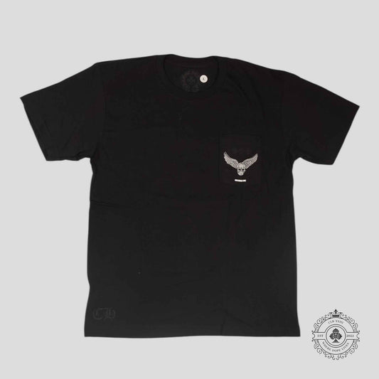 Chrome Hearts Foti Harris X Aerosmith Pocket Tee in Black
