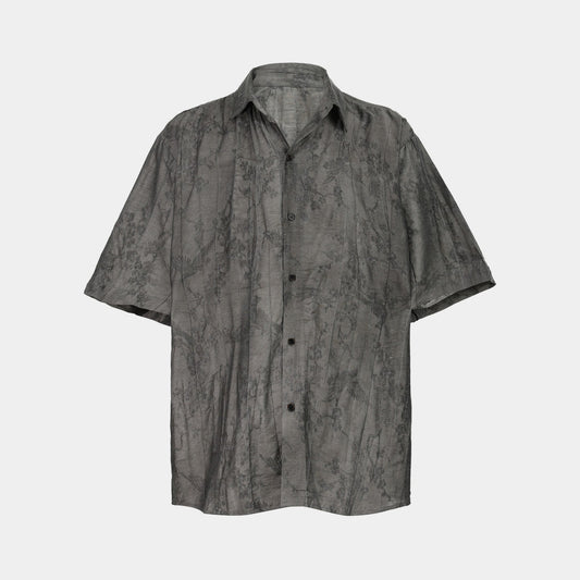Crinkled Texture | Oversized T-Shirt - Luxuryurbanwear