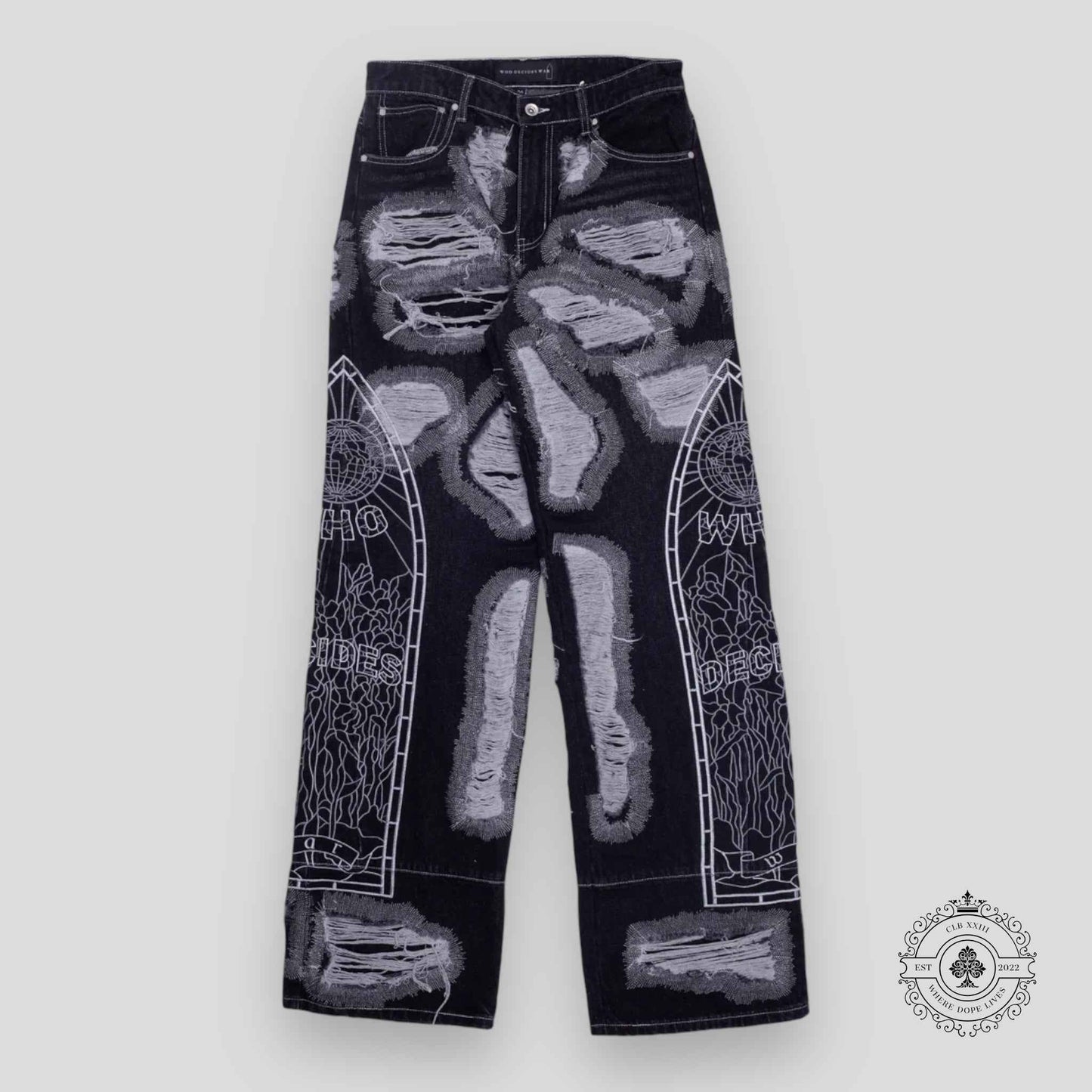 Who Decides War Ultra Flare Window Denim in Coal