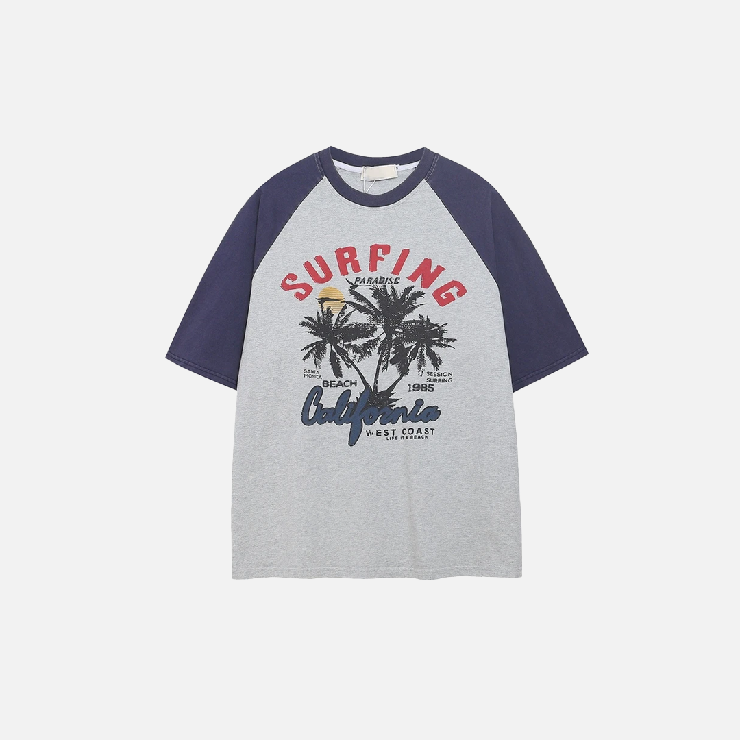 Cute Oversized Plush Patchwork Print T-Shirt - Luxuryurbanwear