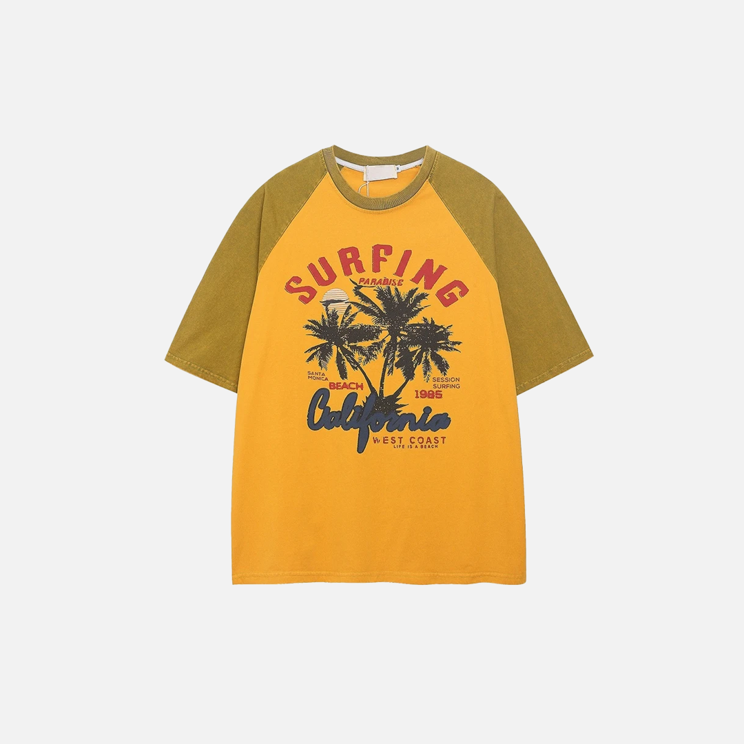 Cute Oversized Plush Patchwork Print T-Shirt - Luxuryurbanwear