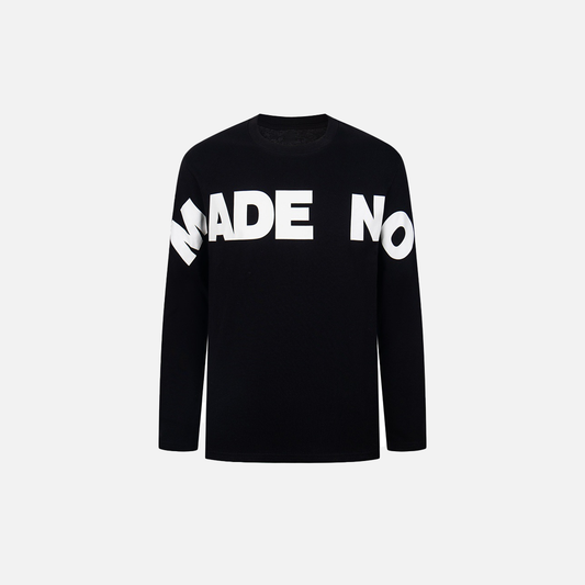 Cool Bold Letter Print Long Sleeve T-Shirt - Luxuryurbanwear