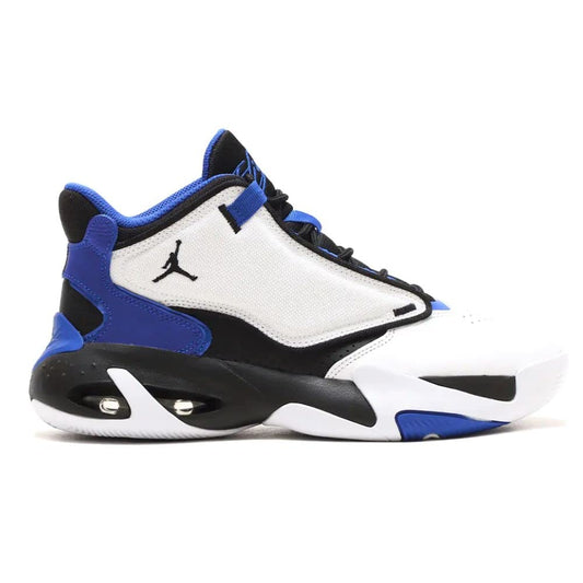 Nike Mens Jordan Max Aura 4 Running WHITE/BLACK-HYPER ROYAL 7 UK (8 US)