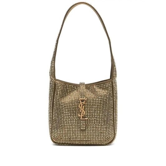 Saint Laurent Green Shoulder Bags Women