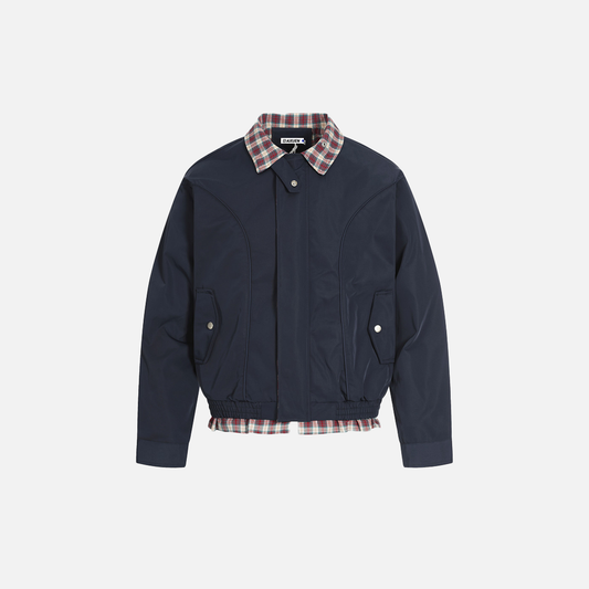 Winter Streetwear Stylish Plaid Collar Jacket - Luxuryurbanwear