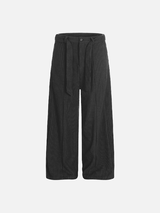 European Style Loose Casual Solid Color Pants - Luxuryurbanwear