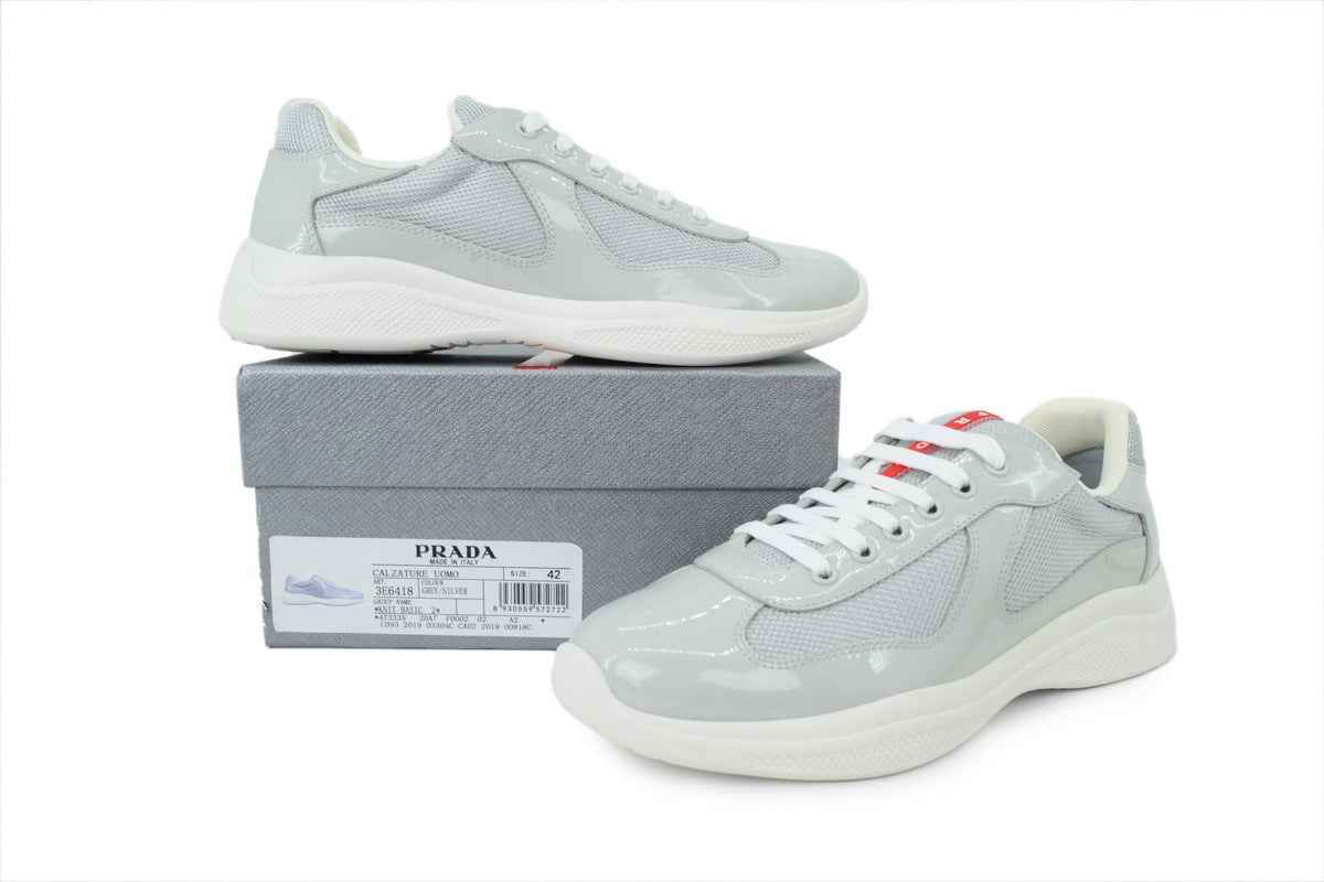 America's Cup Sneakers Off-White Gray