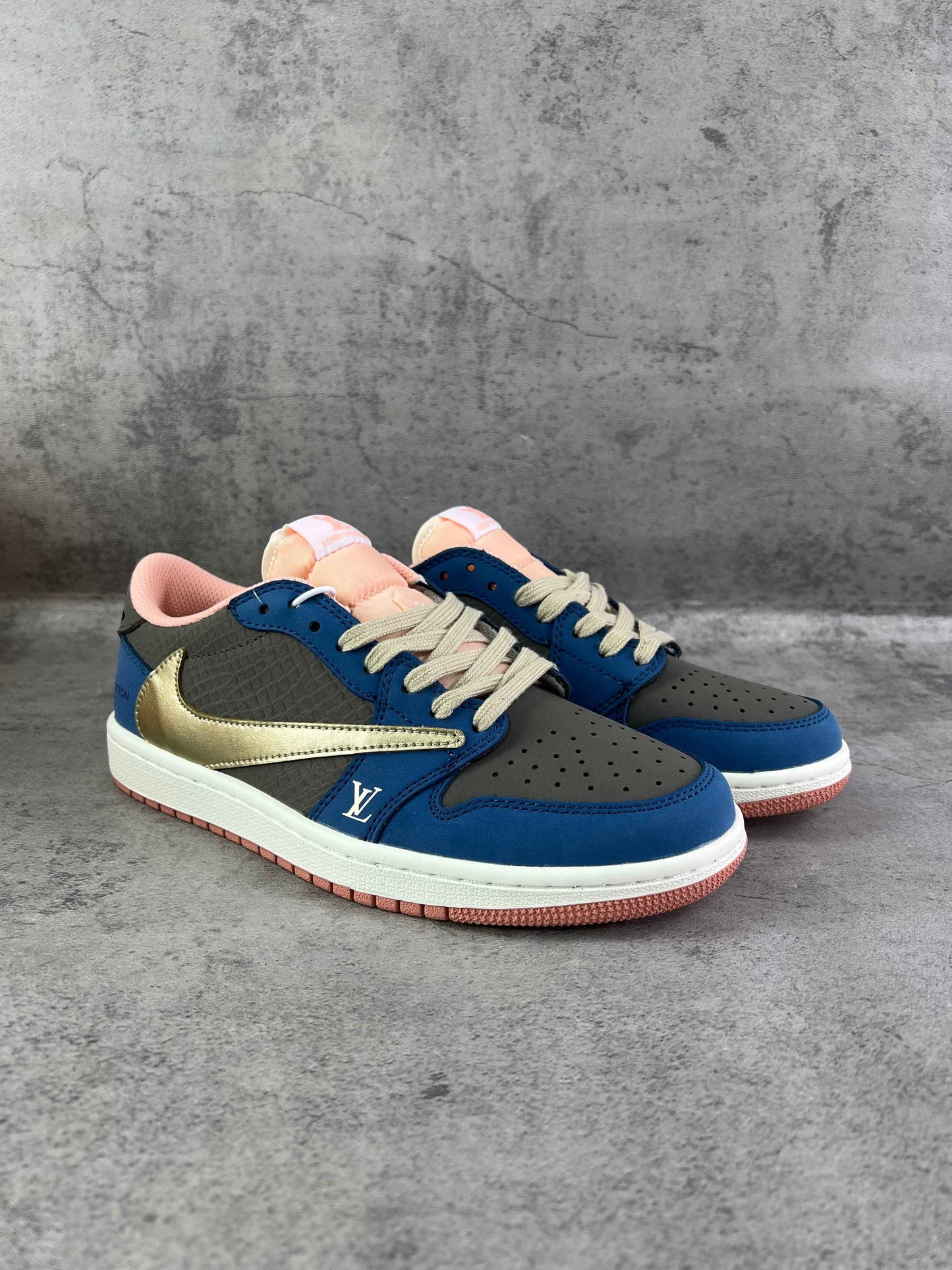 Custom Air Jordan 1 x Travis Scott DM7866 SneakerNational