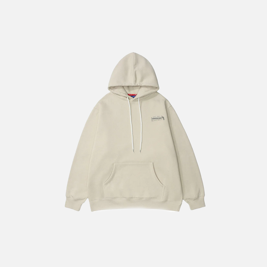 Insulated Bear Letter Print Hip Hop Hoodie - Luxuryurbanwear