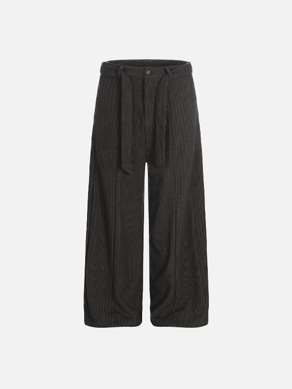 European Style Loose Casual Solid Color Pants - Luxuryurbanwear