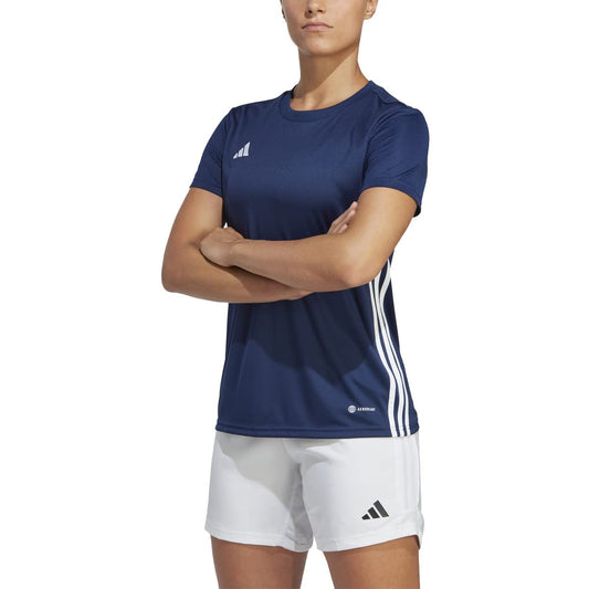 adidas Womens Equipo 23 Jersey Team Navy Blue/White X-Large