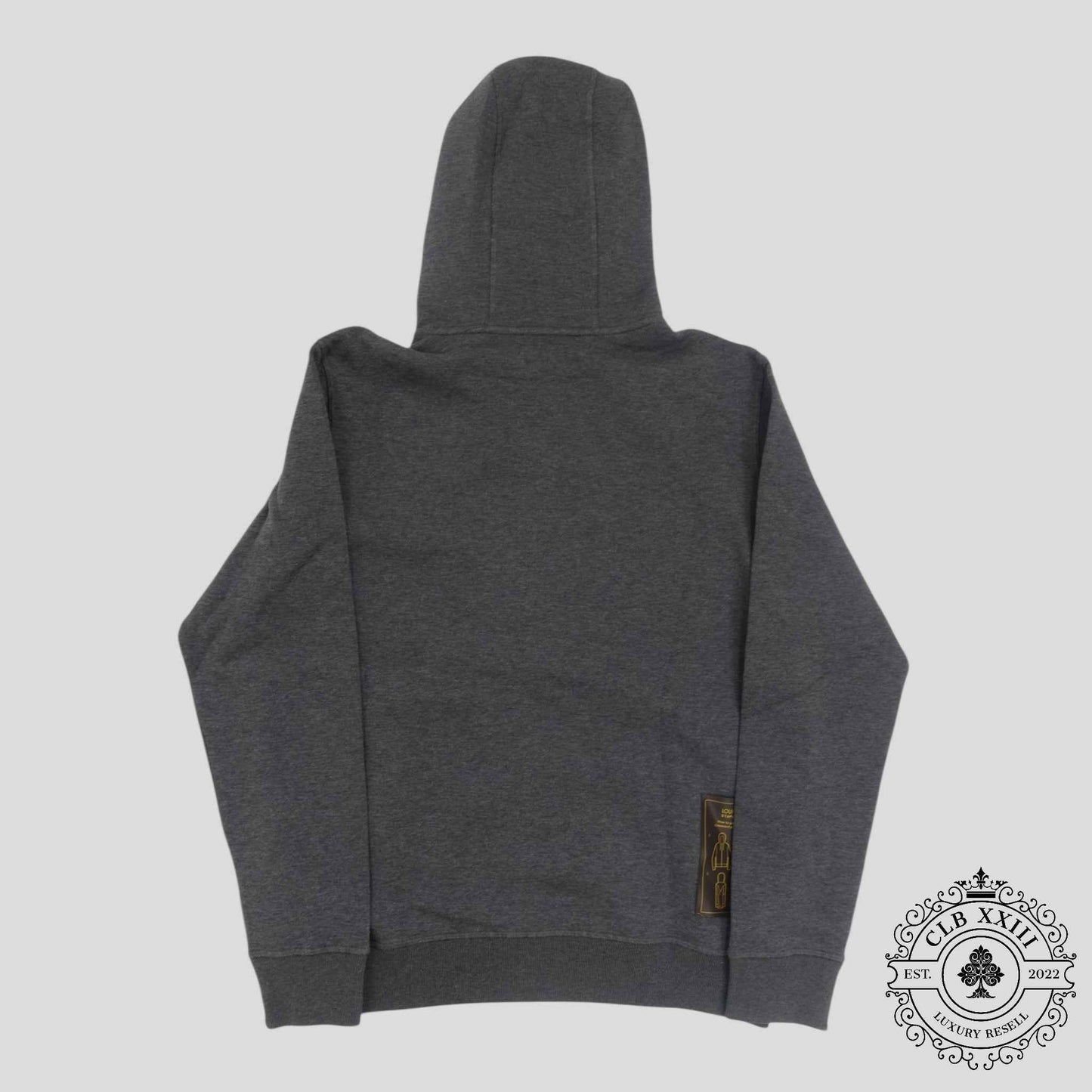 Louis Vuitton Double Face Travel Jersey Hoodie in Grey