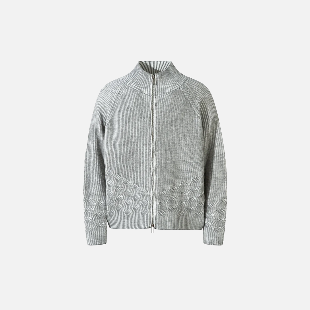Men Stylish Knitted Hip Hop Striped Sweatshirt - Luxuryurbanwear