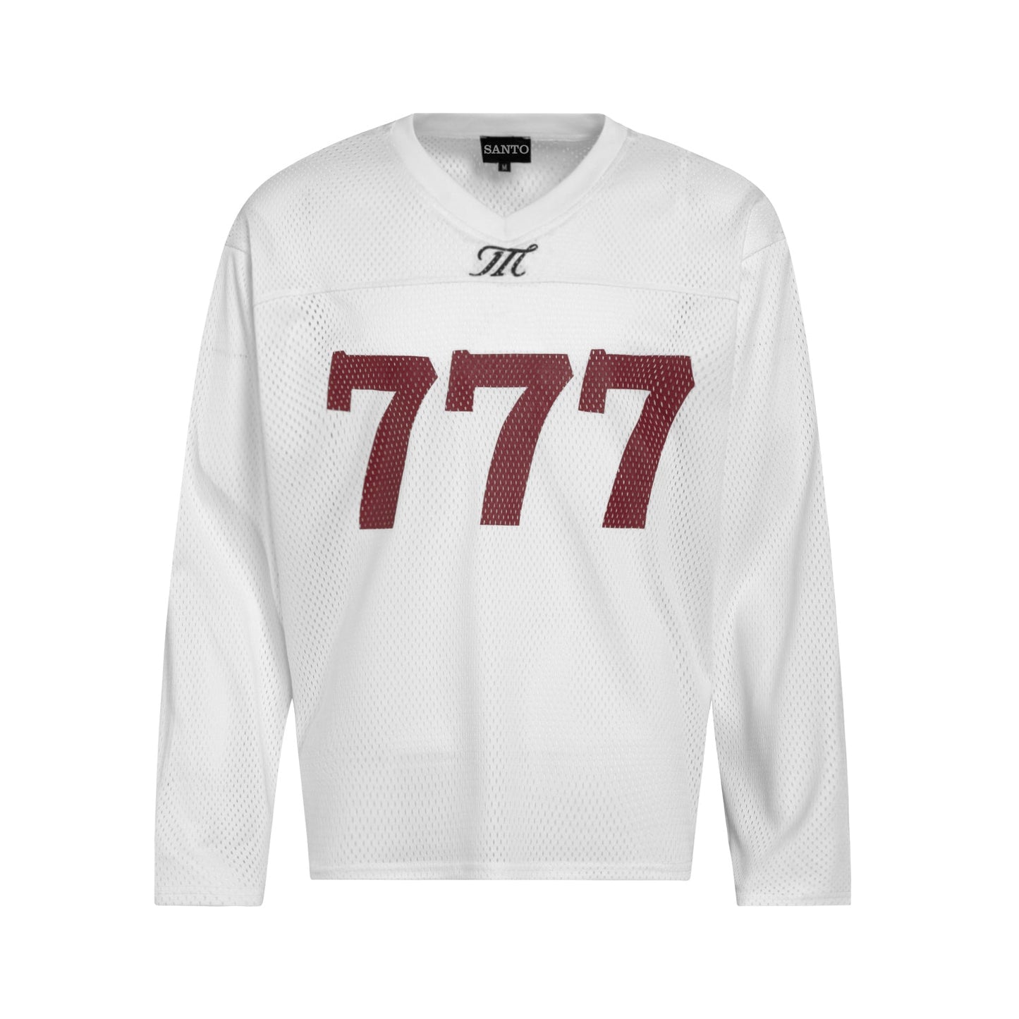 No.777 | Long Sleeve Mesh Jersey - Luxuryurbanwear