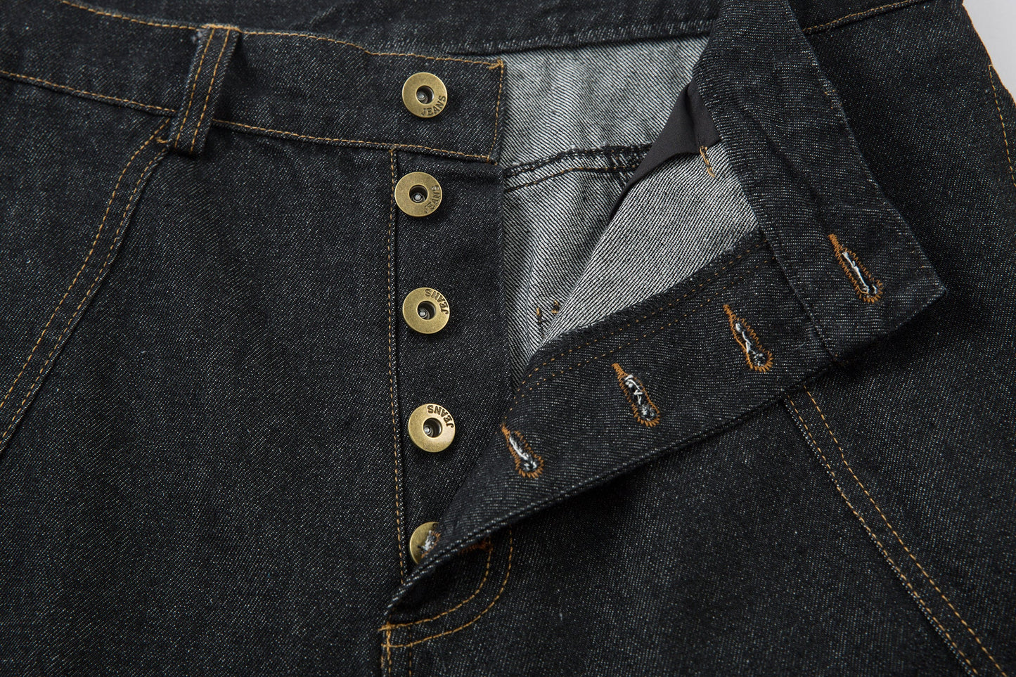 Minimal Panel Cut | Baggy Jeans - Luxuryurbanwear