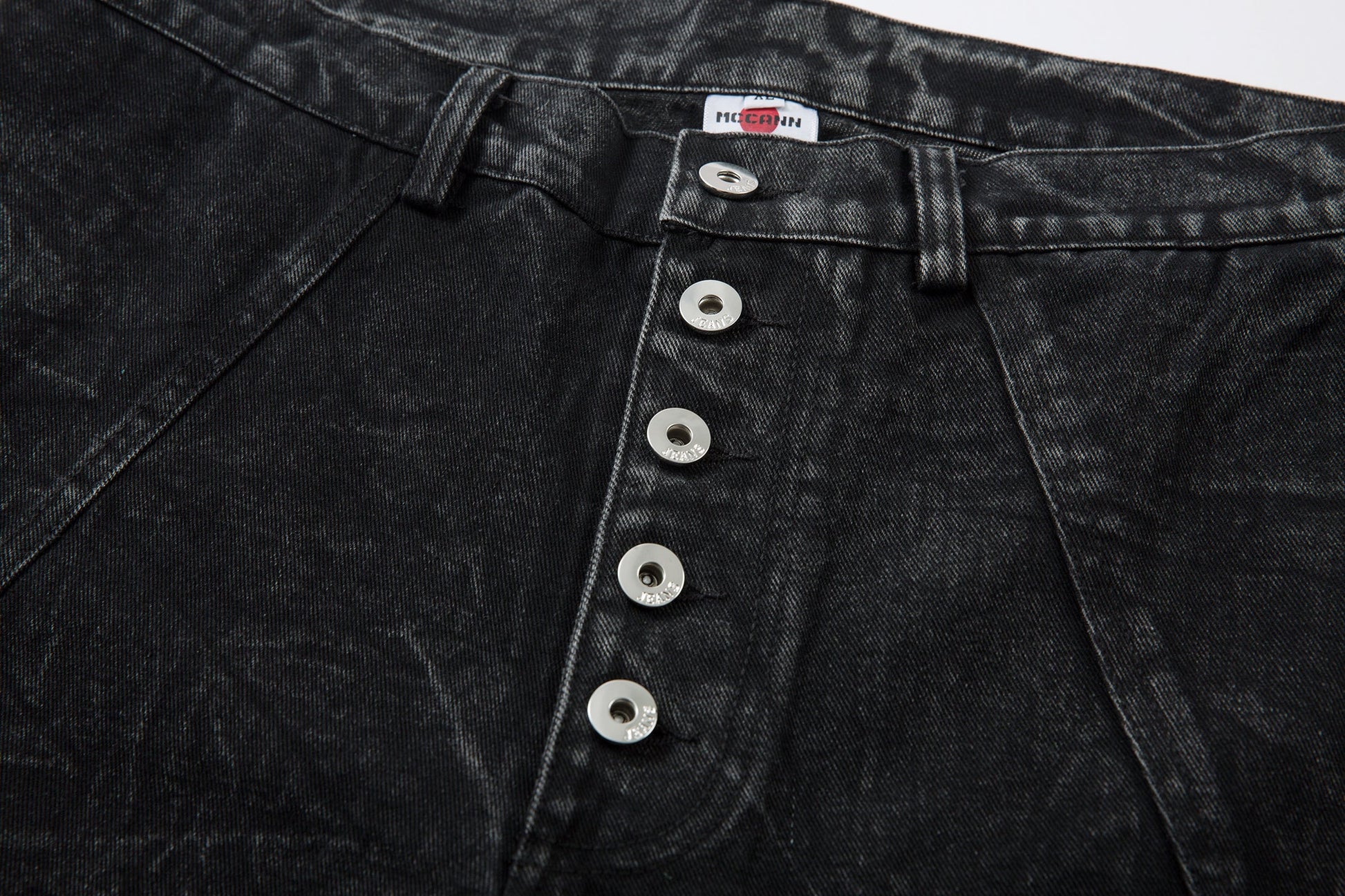Crinkle Washed Structure | Baggy Jeans - Luxuryurbanwear