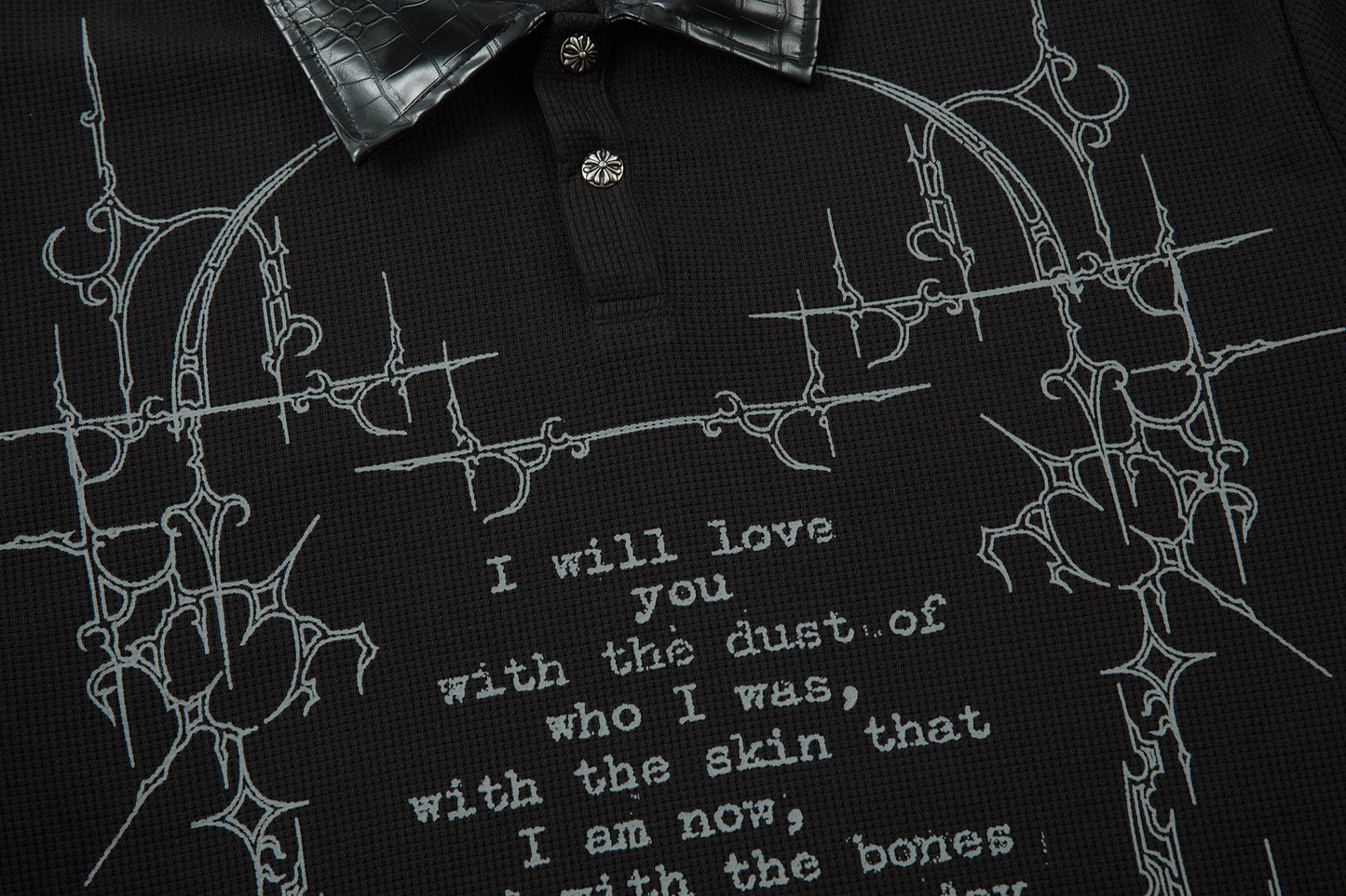Dark Verse Graphic | Layered Sweatshirt - Luxuryurbanwear
