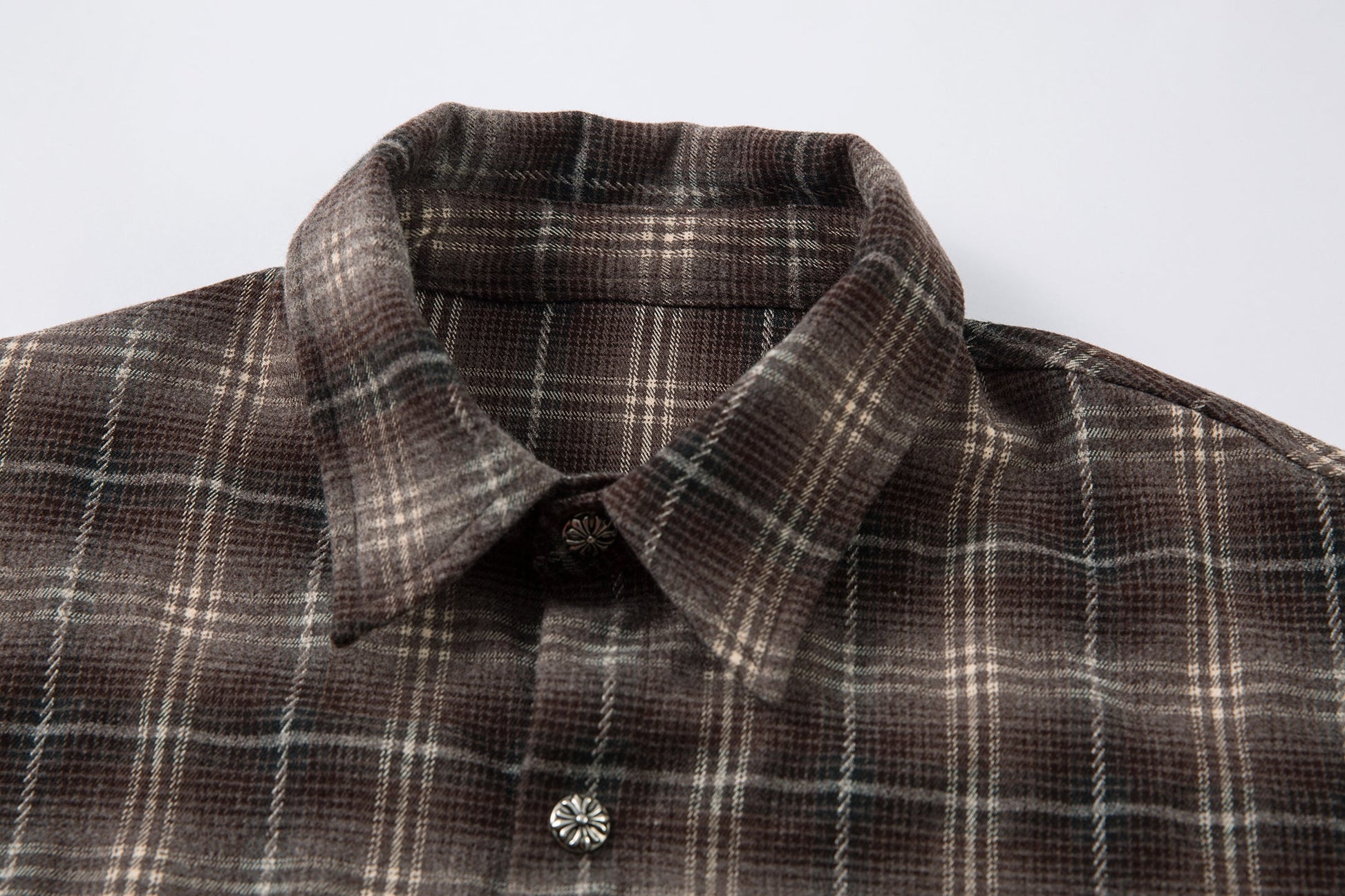 Vintage Plaid Contrast | Layered Sweatshirt - Luxuryurbanwear