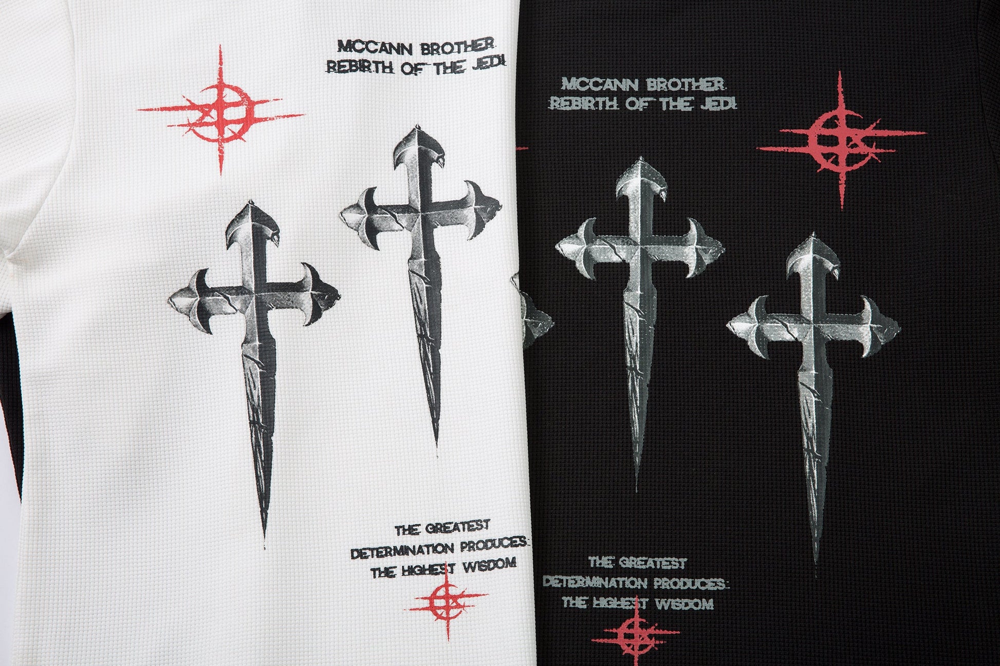 Gothic Cross Print | Graphic Sweatshirt - Luxuryurbanwear