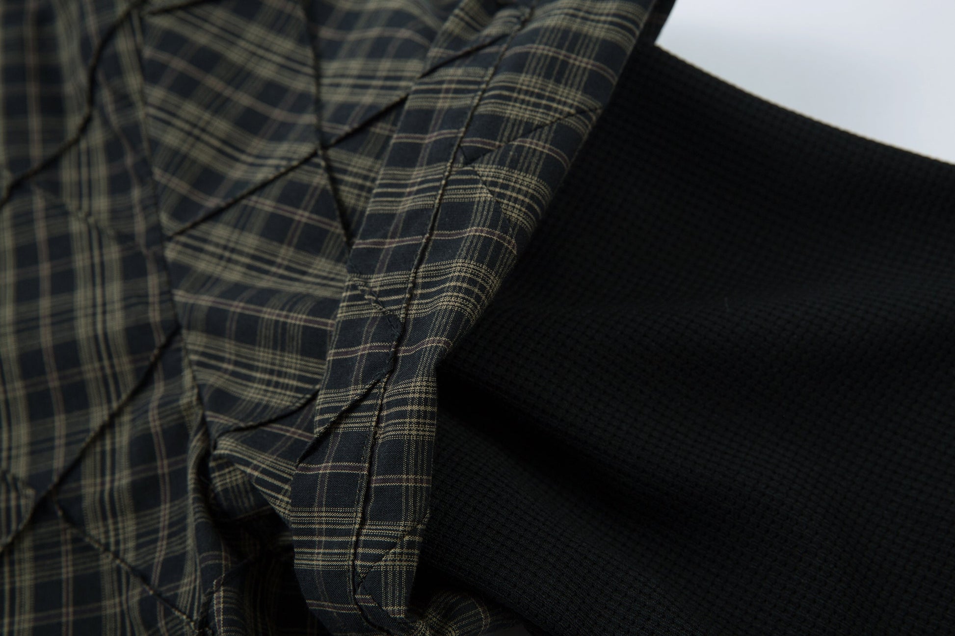 Layered Plaid Shirt | Street Sweatshirt - Luxuryurbanwear