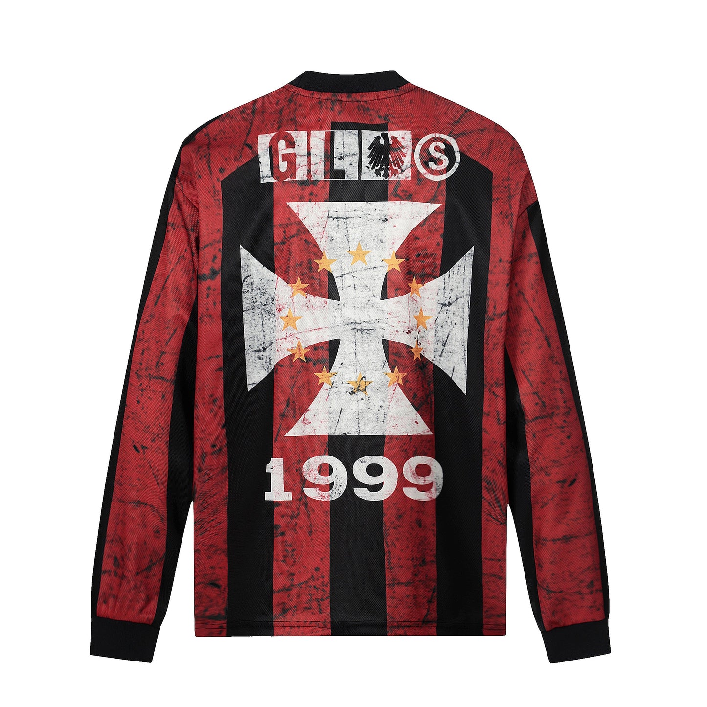 Retro Stripe Print | Athletic Sweatshirt - Luxuryurbanwear