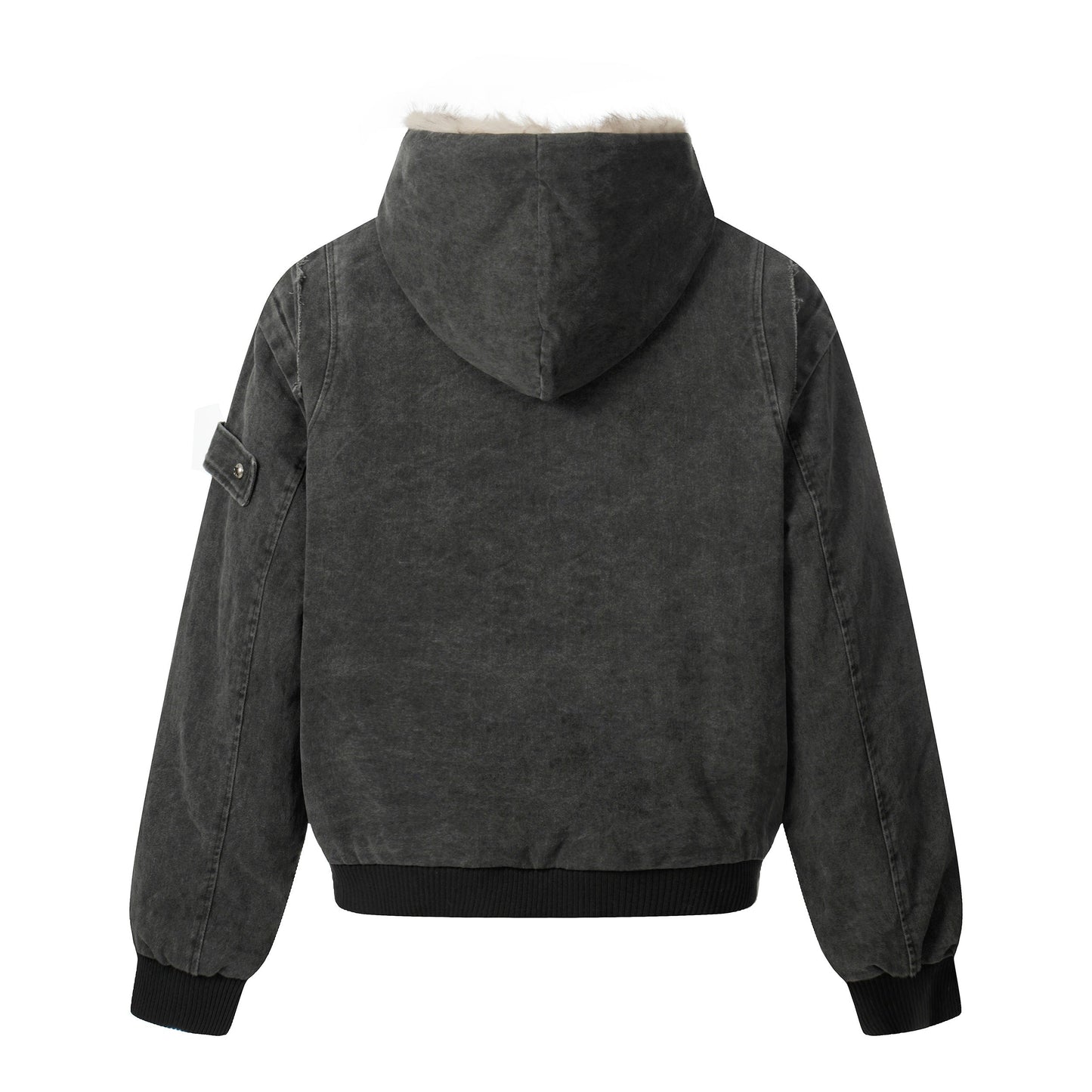 Vintage Distressed | Fur Winter Jacket - Luxuryurbanwear