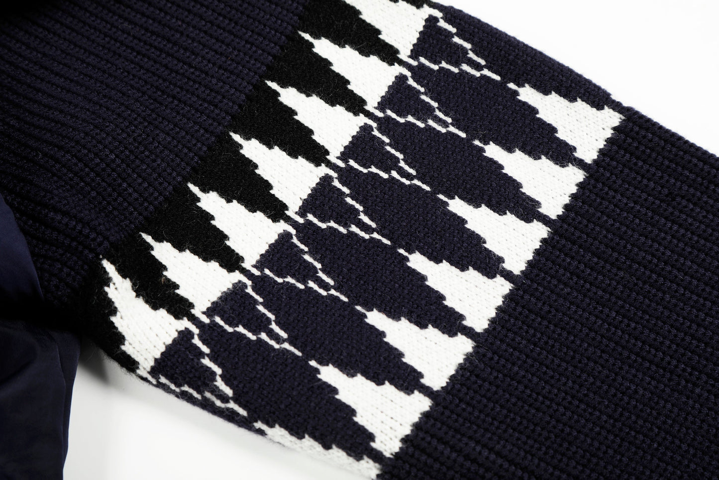 Knit Contrast | Fleece Hooded Jacket - Luxuryurbanwear