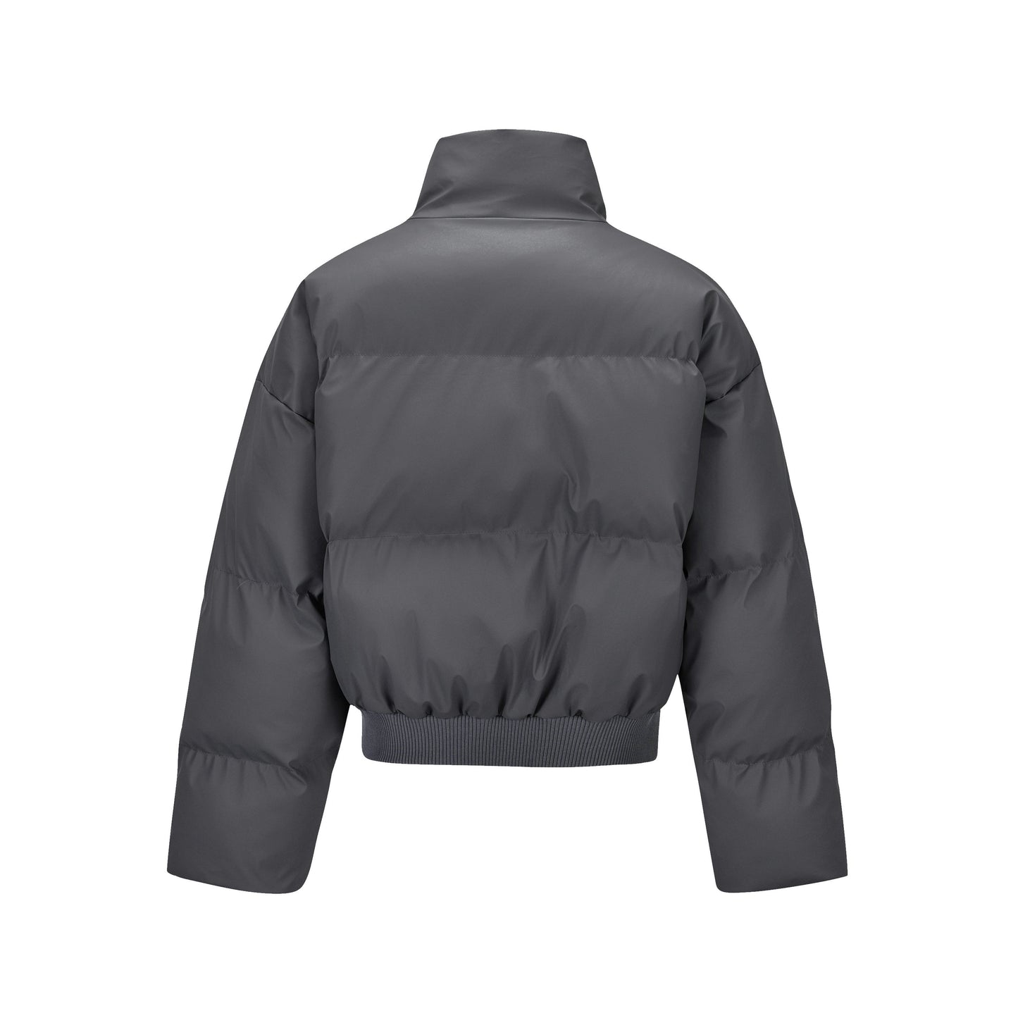 Clean Quilted|Padded Cropped Puffer - Luxuryurbanwear