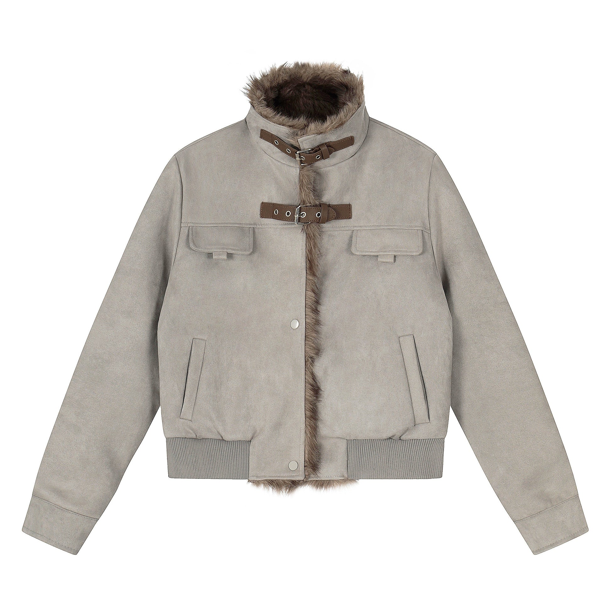 Woolly Herd | Oversized Sweater with Fluffy Sheep Pattern - Luxuryurbanwear