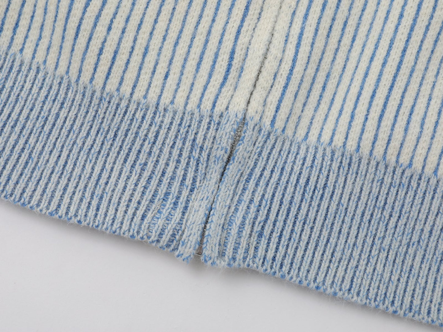 Dog Scarf Knit | Fluffy Pup Sweater with 3D Stripe Detail - Luxuryurbanwear