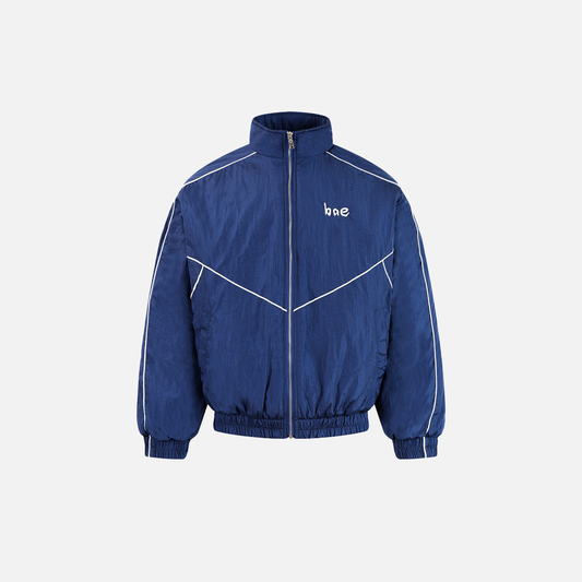 Cozy Warm Loose Fit High Neck Windbreaker Jacket - Luxuryurbanwear