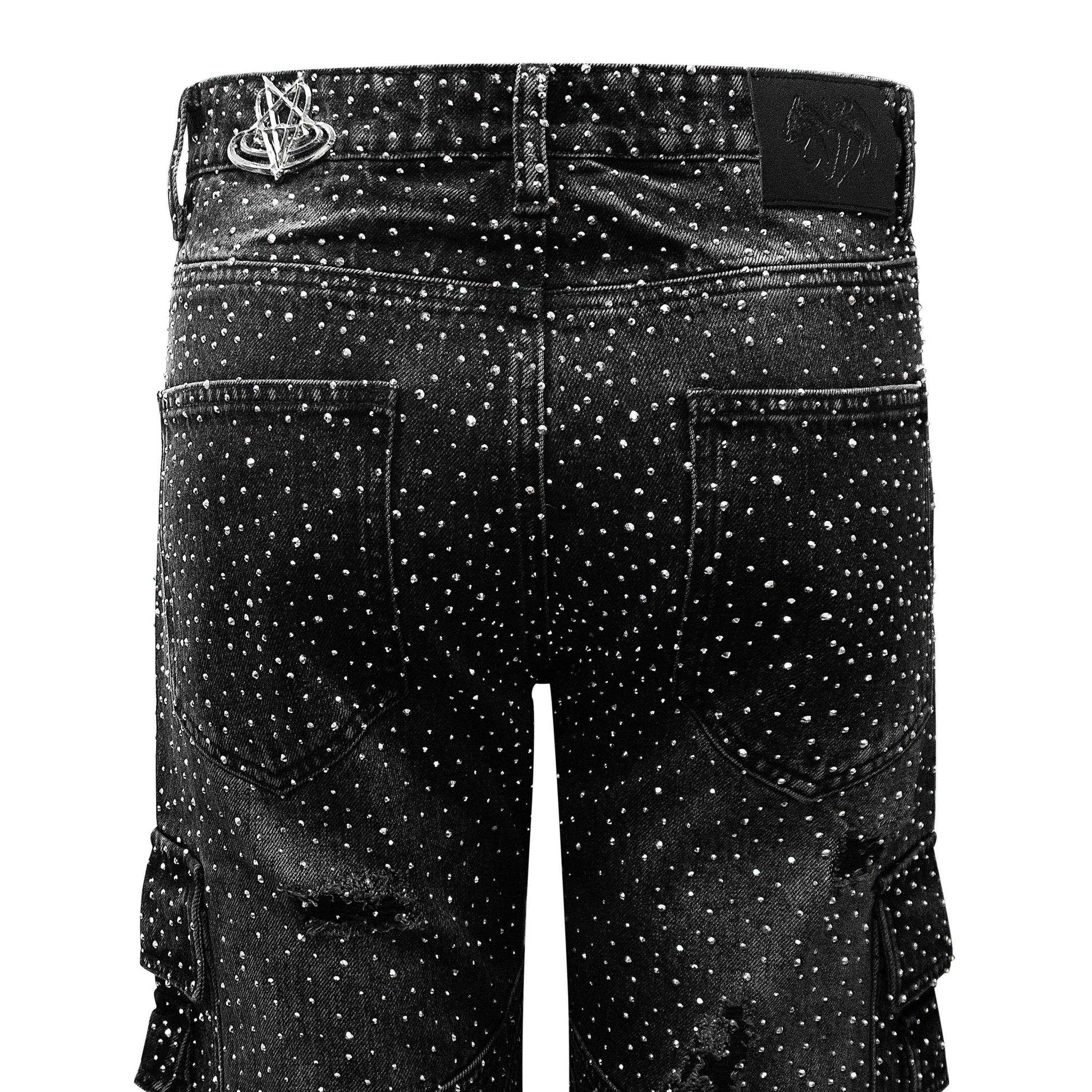 "DRKCRYSTL" TRNSFRMR DENIM