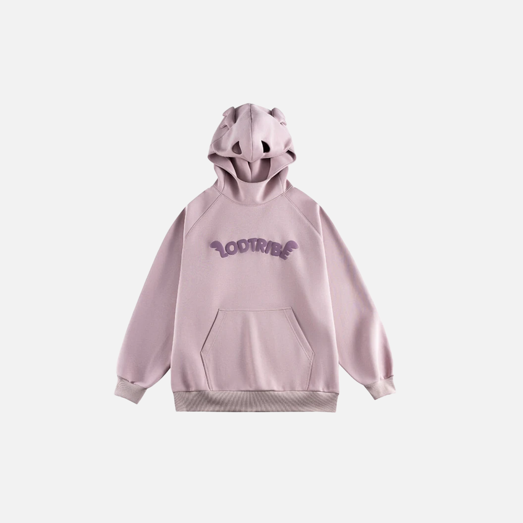 Streetwear Spring Oversized Fleece Casual Hoodie - Luxuryurbanwear