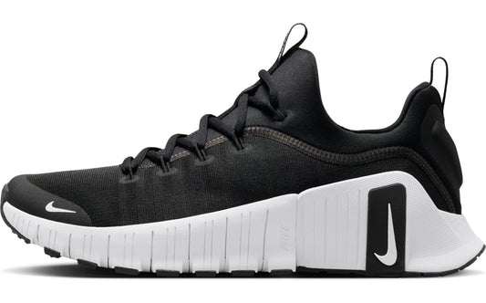 Nike Free Metcon 6 Mens Workout Shoes (FJ7127-001 Black/White) Size 14