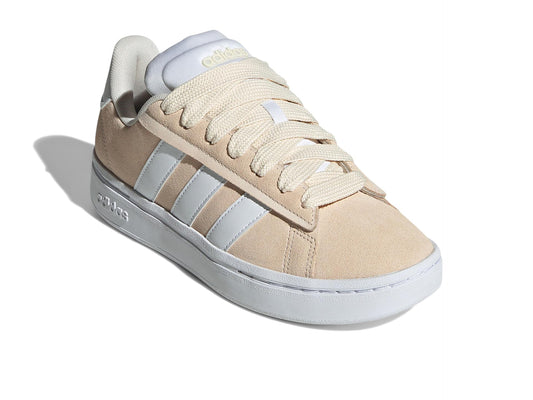 adidas Womens Grand Court Alpha 00s Sneaker Wonder White/White/Wonder White 9