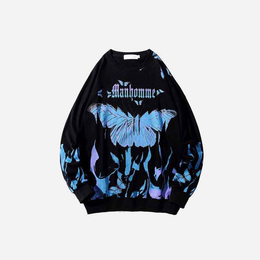 Sweat Butterfly Blue