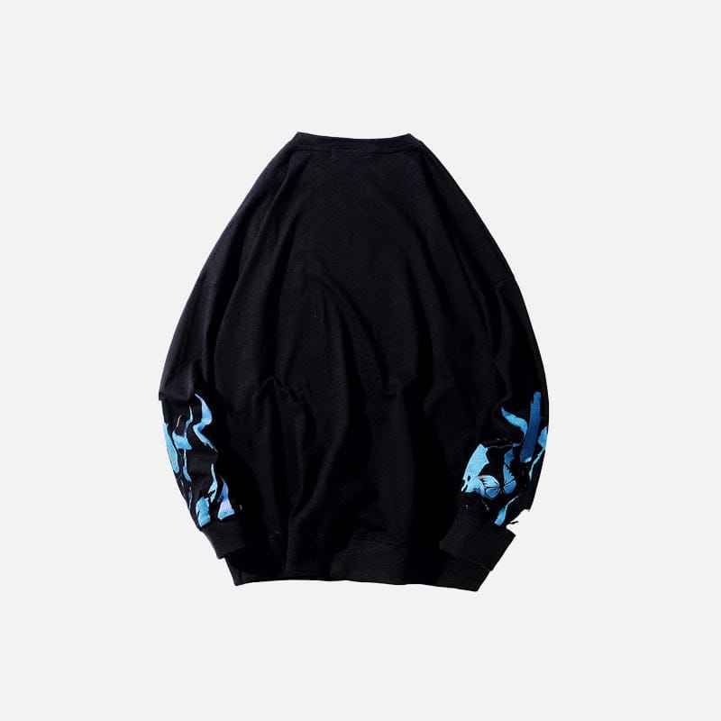 Sweat Butterfly Blue